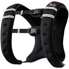 Gewichtsweste Weight Vest verstellbar 10 kg Gewicht Oxford-Gewebe Schwarz