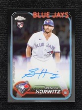 2024 Topps Chrome Rookie Auto Spencer Horwitz #RA-SH Auto 0o3x