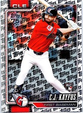 2026 Topps #35 C.J. Kayfus Topps Foil Pattern
