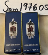 2 - New In Box JJ Electronic ECC81 Vacuum Tubes 2 - JJ 12AT7 Preamp Tube Fender