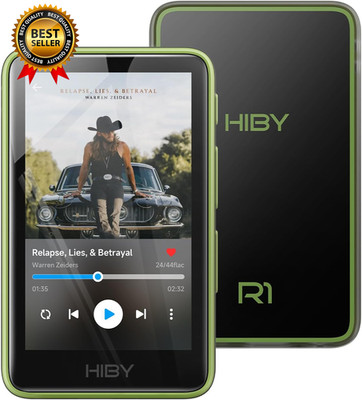 R1 Hifi MP3 Player with Bluetooth 5.1 Tidal Qobuz DSD 256 Native Lossless Music