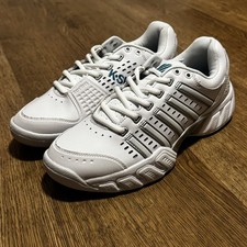 K-Swiss Women’s Tennis Shoes White UK 6 EU 39.5 US 8 Court Trainers BNIB