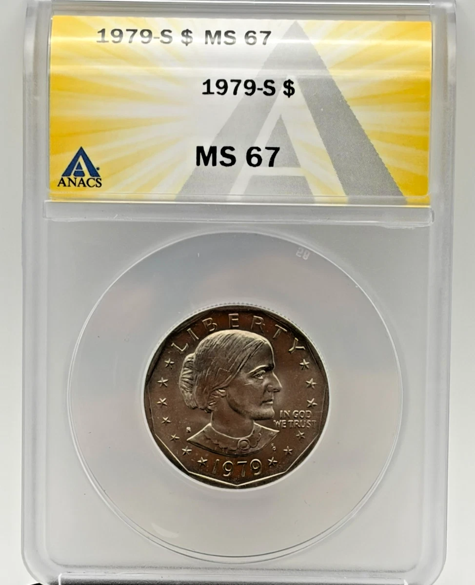 ANACS Susan B Anthony Dollars (1979-1981, 1999) for sale | eBay