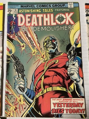 Astonishing Tales Deathlok Lot #30 31 32 33 34 36 Marvel Bronze Age