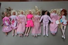 Lot of 8 Vintage Dolls - Mixed Brands - Barbie??