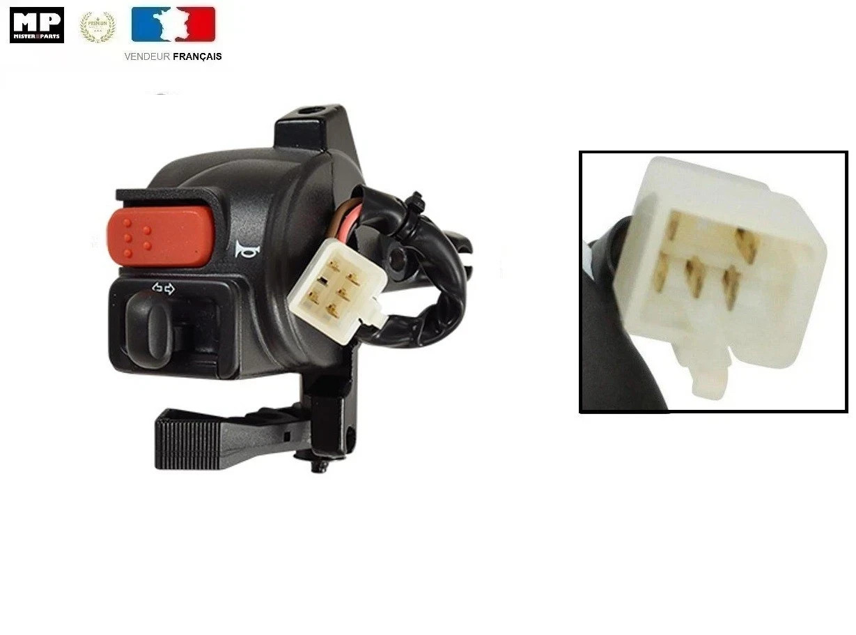 Commodo gauche adaptable type origine pour scooter Booster Spirit 1999