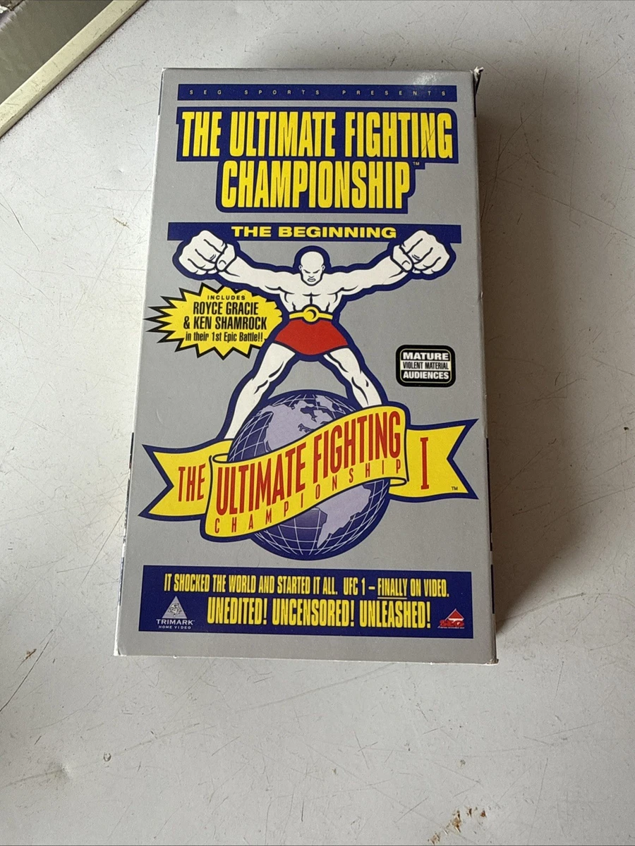 Mixed Martial Arts/UFC VHS Tapes for sale | eBay