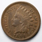 1894 Indian Head Penny Cent Extremely Fine (XF)