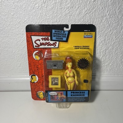 PLAYMATES INTERACTIVE THE SIMPSONS SERIES 13 PRINCESS KASHMIR FIGURE WOS
