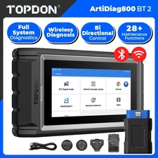🔥2025 Topdon AD800BT 2 OBD2 Scanner Full System Car Diagnostic Scan Tool