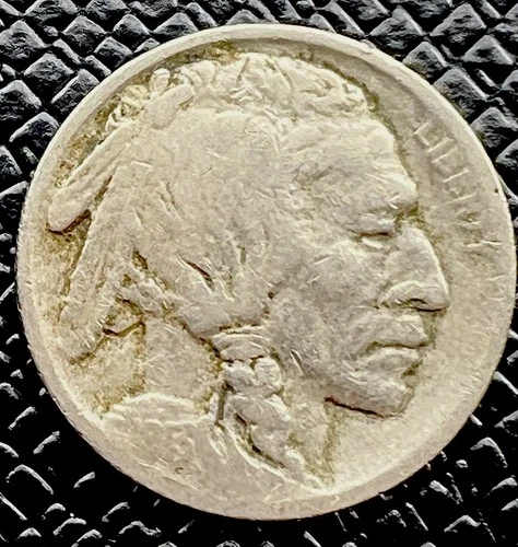 U.S. 1913-S Type I Buffalo Nickel, Better Date! Appr. G Condition BETTER DATE!!