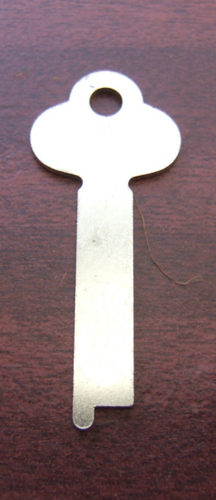 83x16 Flat Steel Key Blanks For L&F (ZG) Yale and Union keys etc. 10 Pack - Picture 2 of 5