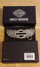 HARLEY-DAVIDSON RHINESTONE WINGS BELT BUCKLE