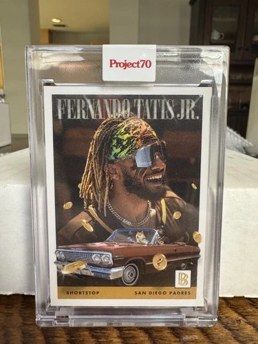 2021 TOPPS PROJECT 70 #223 FERNANDO TATIS Jr. by BEN BALLER SAN DIEGO PADRES