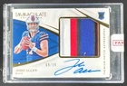 Josh Allen 2018 Panini Immaculate Premium RC Rookie 4 Color Patch Auto 69/99