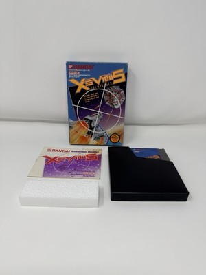 Xevious The Avenger (Nintendo NES, 1984) CIB Complete w/ Manual & Protector