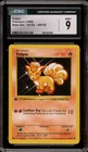 Pokemon Vulpix Base Set Shadowless 1st Edition #68 CGC 9 Mint