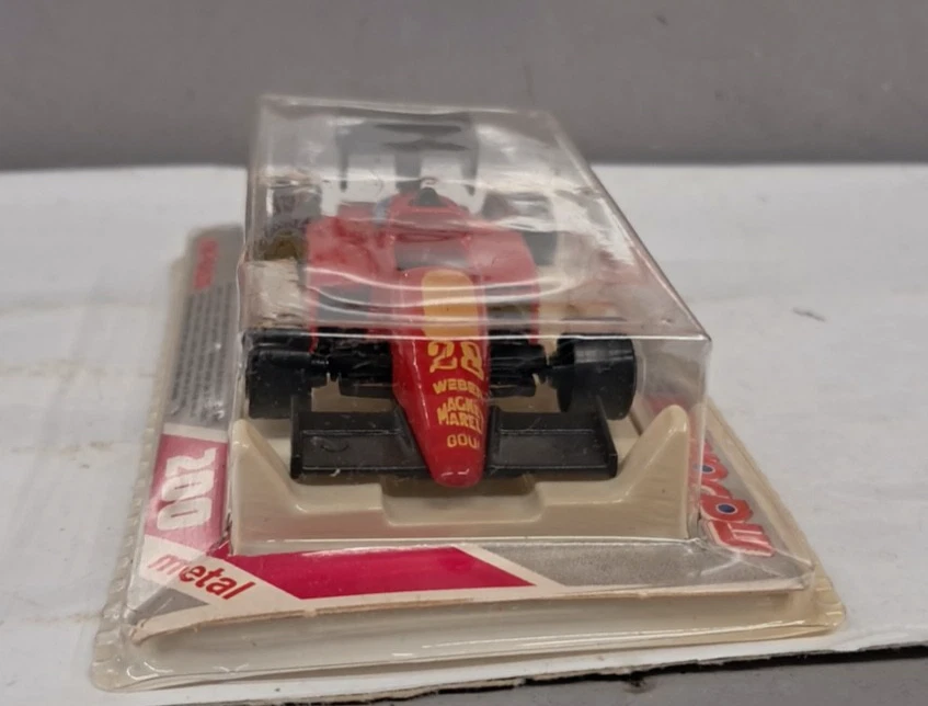MAJORETTE 1/64 FERRARI F1 #28      N° 282   MADE IN FRANCE ANNI 80 - Immagine 2 di 3