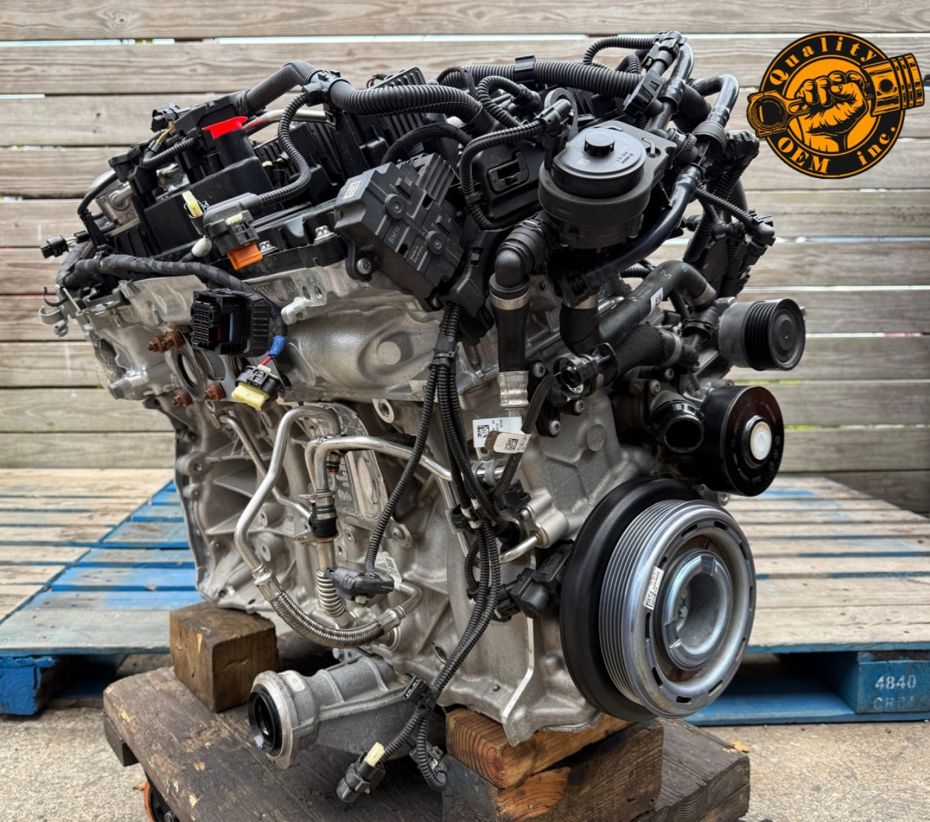 24-25 BMW 540 X5 X6, 23-25 X7 3.0 ENGINE MOTOR B58 B58B30M2 B58B30P 43,381 miles