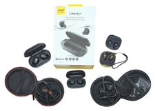 Bluetooth Earbud Lot 6 Headsets- Raycon Tozo JLab Liberty Senso Hussar -Tested!