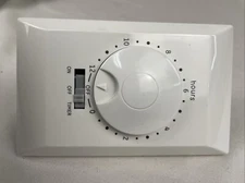 GE 15067 Indoor In-Wall Auto Shut-Off 12-Hour Timer, White