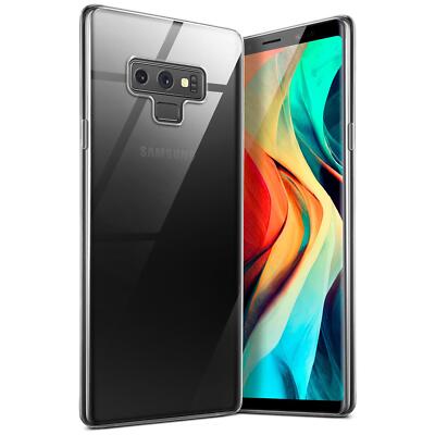 Hülle für Samsung Galaxy Note9 Schutzhülle Silikon Case Cover Schutz Transparent