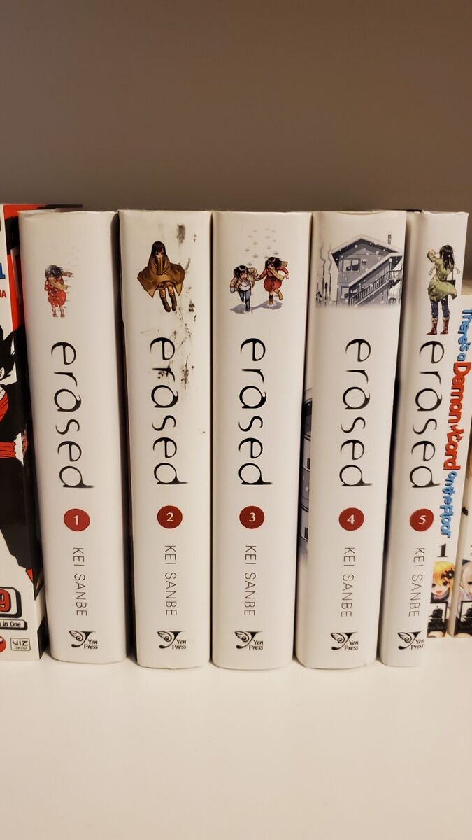 Erased Manga Volumes 1-5 Hardcover (Complete) | eBay Erased Manga Volumes 1-5 Hardcover (Complete) | eBay