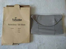 New TurboSke Balaclava/Ski Mask - Gray,  One Size