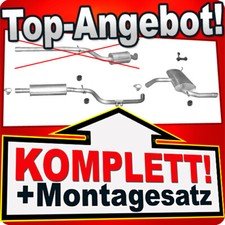 Auspuff für SEAT ALTEA / LEON 1.2 TSi ab 2010 Auspuffanlage