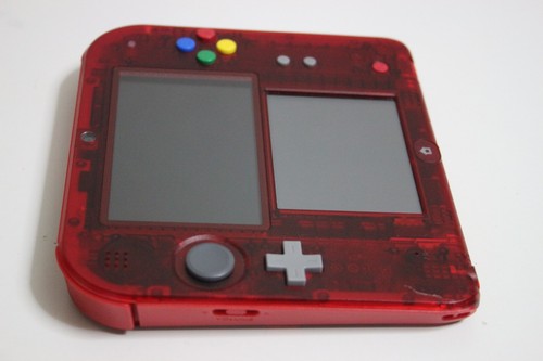 Nintendo 2DS Pokemon Red Version Limited Console and Pouch Charizard/ Japanese - Picture 11 of 23