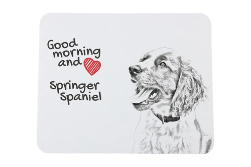 Engelse springerspaniël muismat met hond Art-Dog