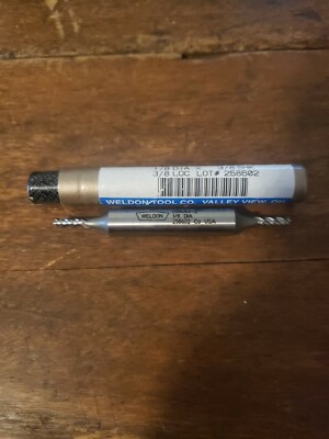 WELDON.. End Mills Dia. 1/8'' Double End HSCo COAA4-2