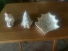 Santa & Christmas Tree Salt & Pepper Set Lenox New In Box — photo 3