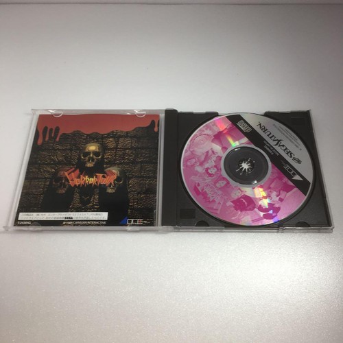 Horror Tour Sega Saturn SS manual en caja 1996 importación de Japón - Imagen 3 de 7