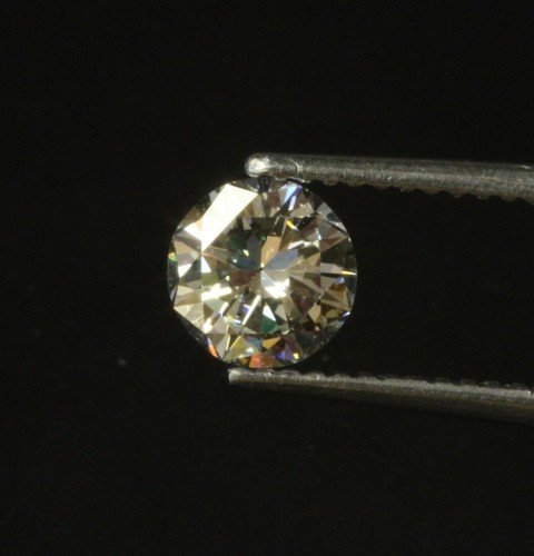 GIA loose certified .74ct VVS2 H round brilliant diamond natural estate - Picture 5 of 8