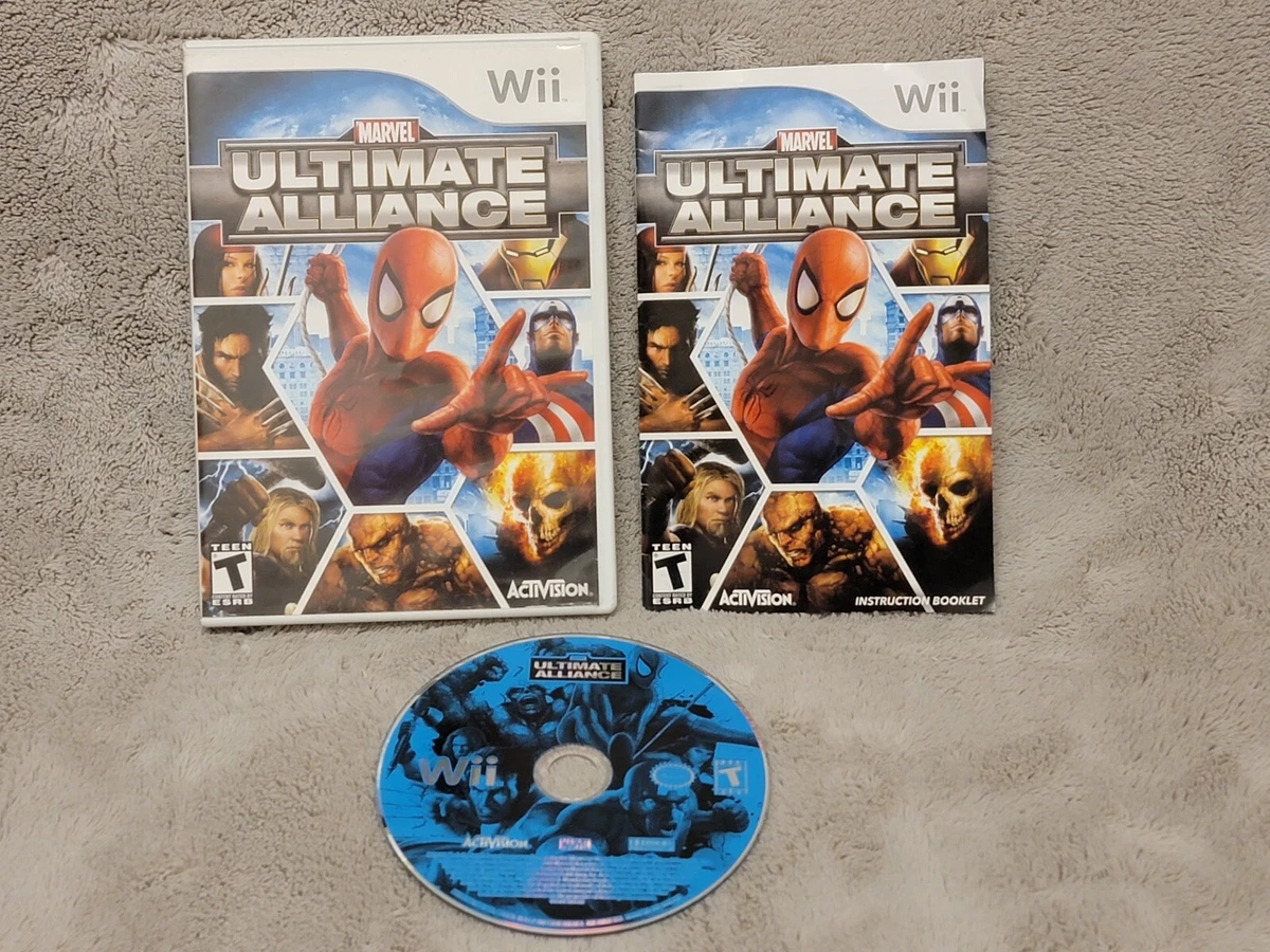 Marvel ultimate alliance sale wii