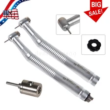 SEASKY Dental High Speed Handpiece Push 2/4 Hole fit NSK Pana Max Air Turbine US