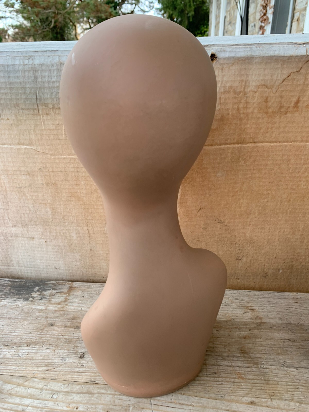 Bust Hat Female Mannequin Head Bust Hat and Wig Stand Display 18” Tall No Hair ...
