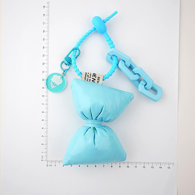 Airbag Bow Keychain Girl Boy Couple Gift Bag Pendant Fashion DecoratiDY