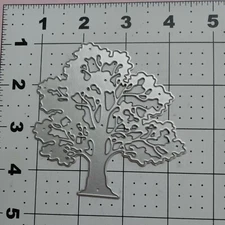 Universal Thin Metal Die Cut Tool Family Tree Forest Sympathy Cemetery Park 