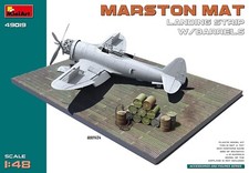 MiniArt 49019 Marston Mat Landing Strip w/Bar...