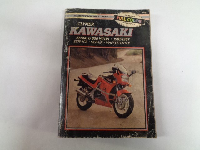 Kawasaki ZX500 600 Ninja 85-87 repair manual | eBay