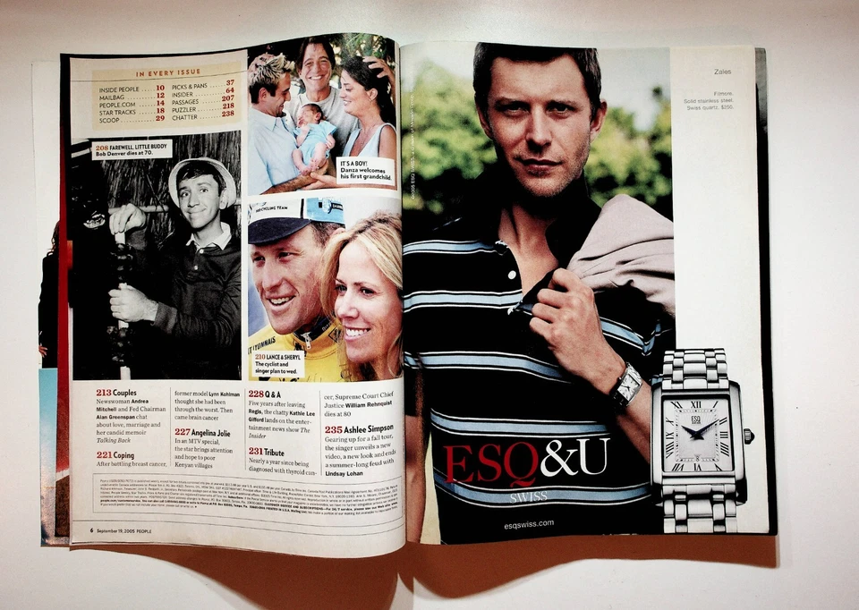 2005 September 19 People Magazine Hurricane Katrina Bob Denver Lance Armstrong - Image 3 of 3