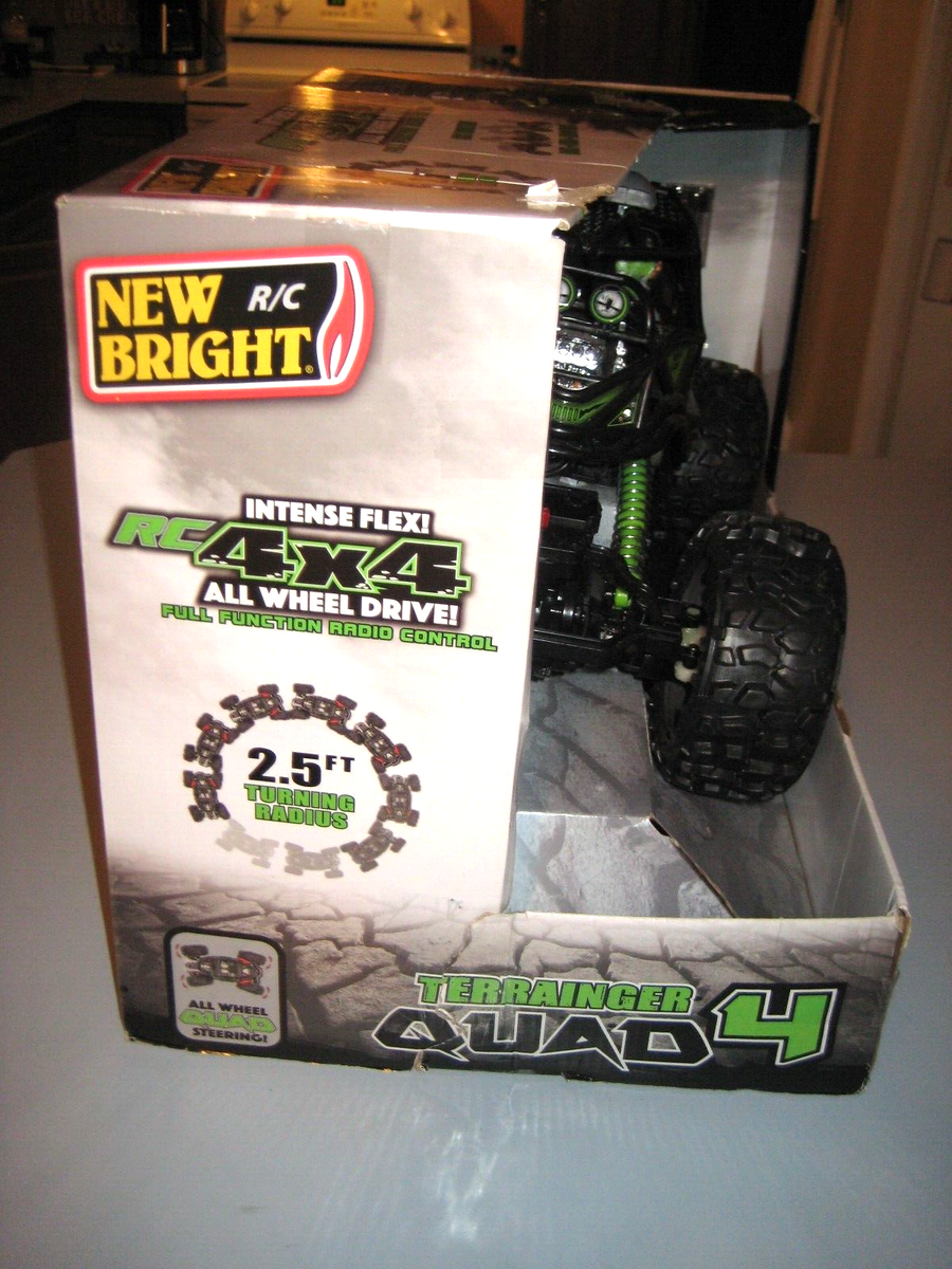 New Bright Terranger Quad 4 R/C Radio Control Car Intense Flex All