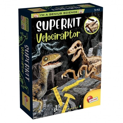 STEM Learning Activity Kit Lisciani Games - Im A Genius Micro -telescope, 110285 09.110285 Safe Science Lab For Home