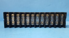 1pc- KUX Double Row Terminal Block, KUX12P, 12position, 60A, 600V, 22-6AWG