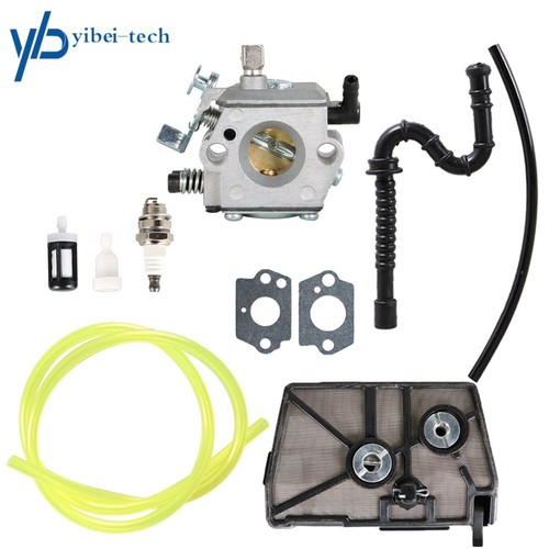 Carburetor Kit For Stihl 028 028AV Super Chainsaw Tillotson Air Filter HU-40D - Picture 5 of 7