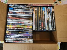 LOT 31 EMPTY DVD CASES w/ ARTWORK SLEEVES GOOD CONDITION, NO DISCS free S h