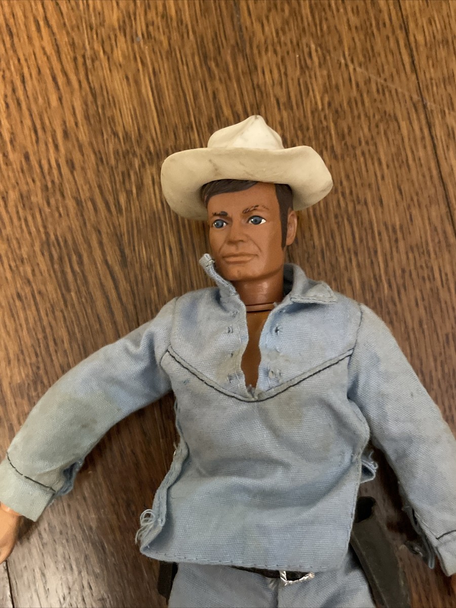 Vintage 1973 Gabriel Toys The Lone Ranger Action Figure Doll
