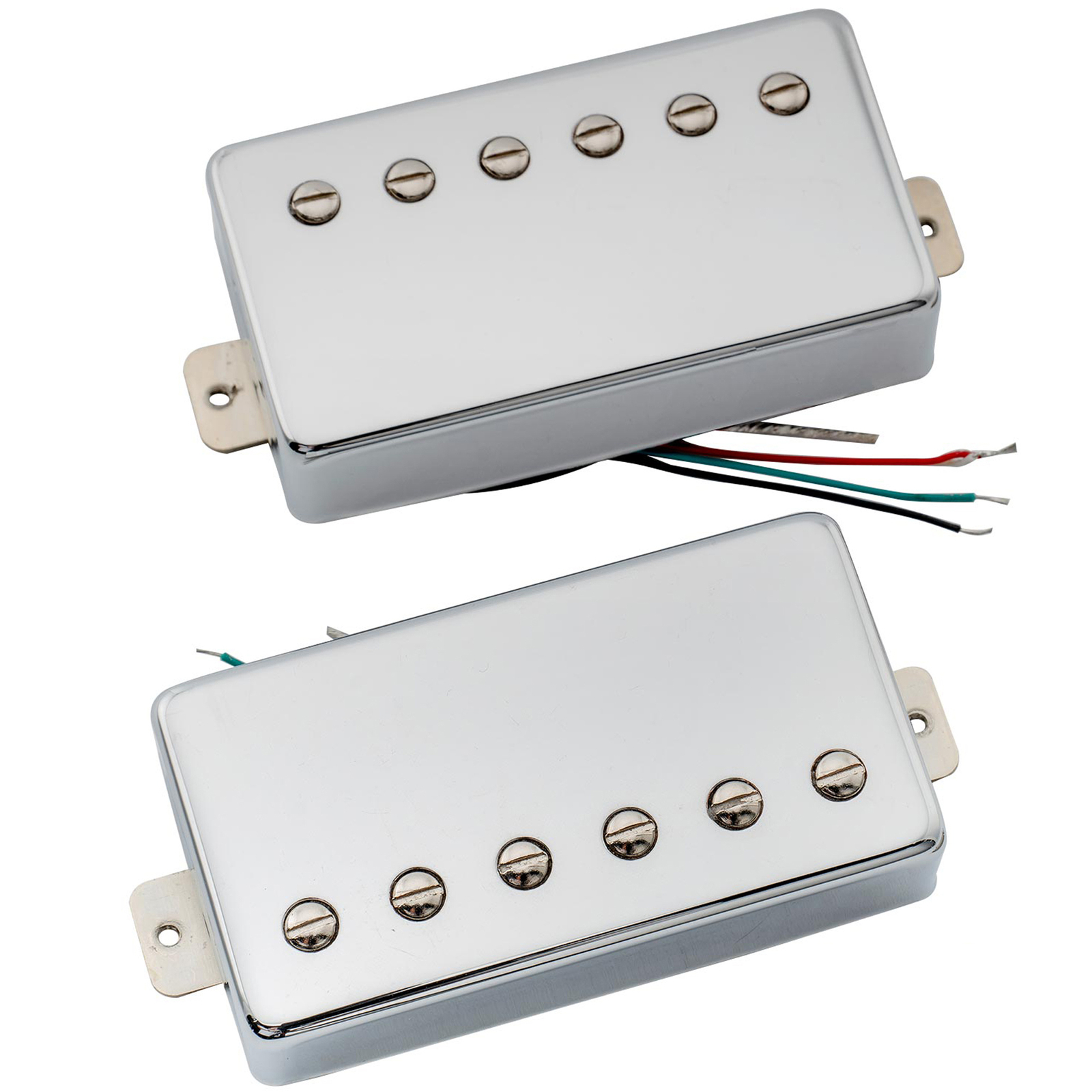 Artec VH59-CR Chrome Vintage Tone Alnico 5 Humbucker Pickups Set For LP Guitar